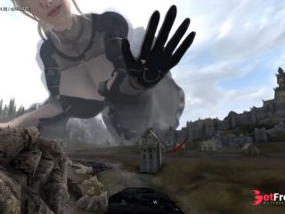 [GetFreeDays.com] Hot Blonde Giantess grows ever larger - Skyrim Giantess Sex Stream January 2023-9