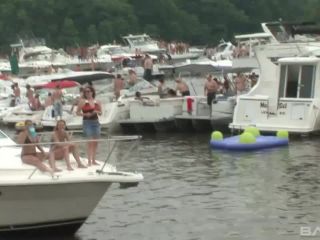 xxx video 14 Tina Starts To Strip In Front Of Everyone On The Boat - brunette - blonde porn amateur deep-3