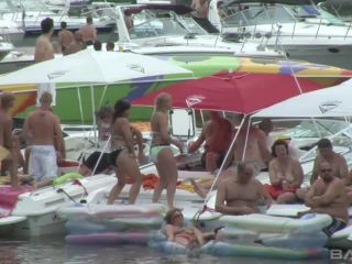 xxx video 14 Tina Starts To Strip In Front Of Everyone On The Boat - brunette - blonde porn amateur deep-4