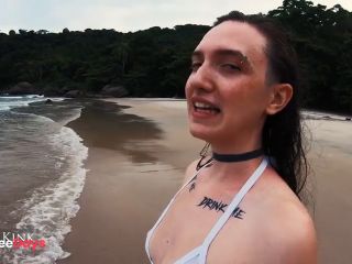 [GetFreeDays.com] Tirando o Micro Bikini Transparente na Prainha Branca - SPBrasil Sex Film February 2023-5