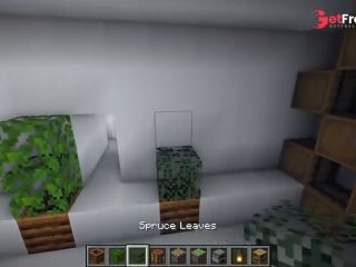 [GetFreeDays.com] How to build a Modern Cave House in Minecraft Adult Clip April 2023-6
