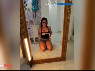 [GetFreeDays.com] Hot latina teasing in front of the mirror filming with her Ray Ban Meta Smart glasses Sex Film April 2023-0