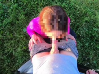 [Amateur] Public Outdoor Fuck Babe with Sexy Butt - Young Amateur Couple POV!-4