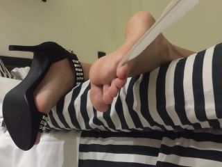 online xxx video 33 Wife Foot Torture! Amateur MILF in Hight Heels, Tickling, Spanking, amateur sucking dick on amateur porn -2