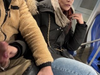 Quick Saw With Cum In Mouth Between Train Seats 1080p-2