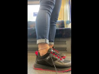 free video 20 foot fetish website feet porn | anas socks 25-06-2021-2145737527-Again me and again on the train taking off my sneakers off | anas socks-1