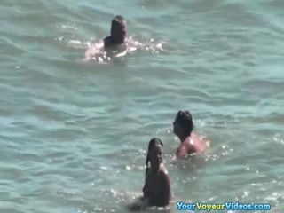 Nudist women in the water-2
