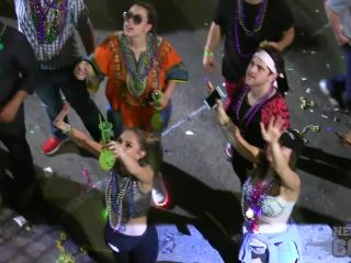 Mardi Gras 2017 From Our Bourbon Street Apartment Girls Flashing For  Beads-5