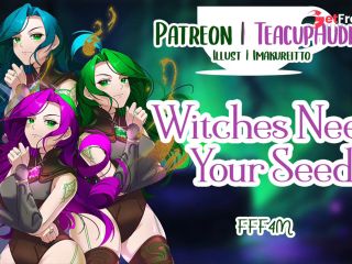 [GetFreeDays.com] Witches Need Your Seed FFF4M Coven Orgy Sex Magic Sloppy Blowjobs Sex Video February 2023-7