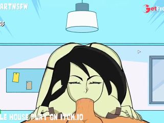 [GetFreeDays.com] Shego Deepthroat Sloppy Blowjob Cumshot - Hole House Adult Clip February 2023-6