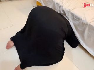 [GetFreeDays.com] Arab Hot Maid Stuck When She Clean Under Bed - Big Ass Hijabi Girl Wear Abaya Niqab and Panty Sex Leak February 2023-6