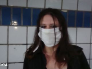 Real Russian Prostitute Anal Fuck For $100 In The Subway. Client Cum In -2