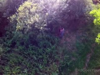 Accidental meeting in the forest leads to doggy style fuck. Teen!-1