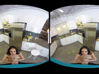 Victoria June comes over to meet you and borrow some CREAM - VR!!!-5