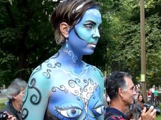 Body Painting, Columbus Circle 2014-1