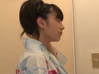 Risa Niihara Japanese model in sexy  kimono-2