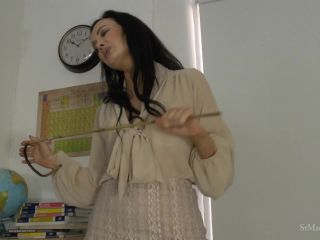 St Mackenzie’s – MP4/HD – Miss Taylor – Pretty Teacher Miss Taylor Punishes You With A Good Hard Caning In Class - (BDSM porn)-9
