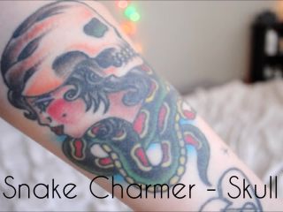 femdom sissy cuckold tattoo | Tattoo Tour 1080 HD – Sage Grey | solo female-6