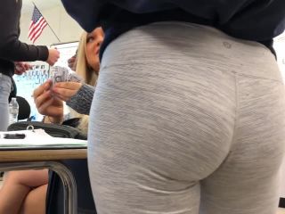 Amazing ass of a hot college girl in  closeup-3