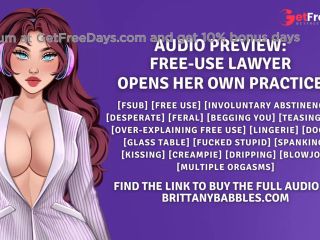 [GetFreeDays.com] Audio Preview Free-Use Lawyer Opens Her Own Practice Porn Stream June 2023-1