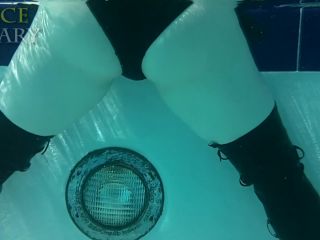 online video 43 AliceSkary - Underwater & Poolside Thigh High Boots | black | high heels porn seka black sex-5