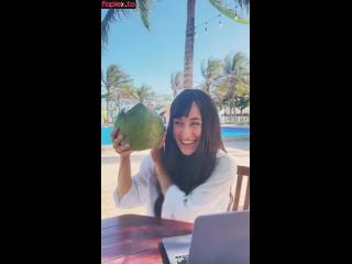 [GetFreeDays.com] Me- sexy girl and coconut. Poolside paradise alert Adult Stream October 2022-0