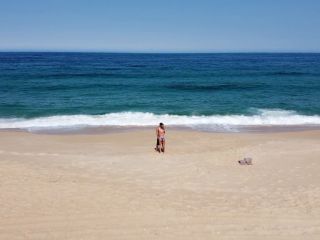 PAWG RISKY SEX ON A PUBLIC BEACH 1080p-9