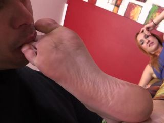 Foot Fetish Feet Licking Heel, Female Domination, Smother(Feet porn)-2