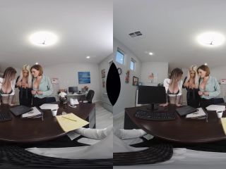 NaughtyAmericaVR.com - Bridgette B, Karma Rx, Krissy Lynn - The Big Tits Office POV!-5