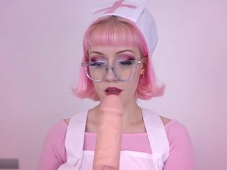 xxx video clip 7 Evie Rees - Nurse drains your cock 3 times on handjob porn fetish websites-1