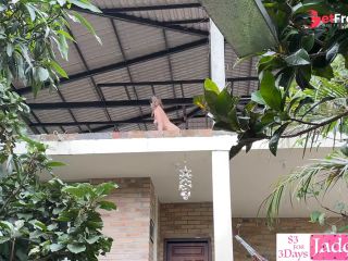 [GetFreeDays.com] Real Exhibitionist Kinky Couple Fucking on a Balcony and Flashing Public Strangers Adult Leak March 2023-0