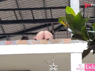 [GetFreeDays.com] Real Exhibitionist Kinky Couple Fucking on a Balcony and Flashing Public Strangers Adult Leak March 2023-3