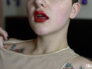 xxx video 26 Talia Satania – Red Lipstick and Dildo Deep Throating - fetish - femdom porn hardcore amateur porn-2