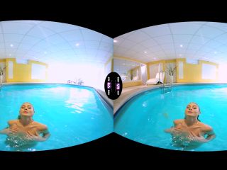 free adult video 11 Blonde Enjoys Solo Play in a Pool – Nancy A (Oculus) on 3d porn leather fetish porn-1