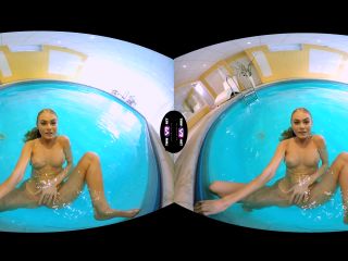 free adult video 11 Blonde Enjoys Solo Play in a Pool – Nancy A (Oculus) on 3d porn leather fetish porn-3