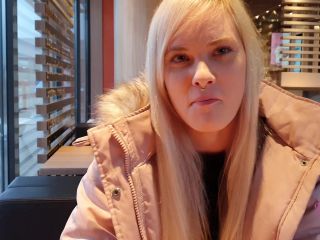 MyDirtyHobby presents LovlyLuna in Cute Teen Public Masturbation and Blowjob @ McDonald’s Public!-3