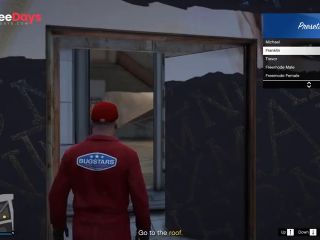 [GetFreeDays.com] GTA V Nude Mod Installed Game Play Part 11 GTA 5 Missions Story Mode Porn Video January 2023-2