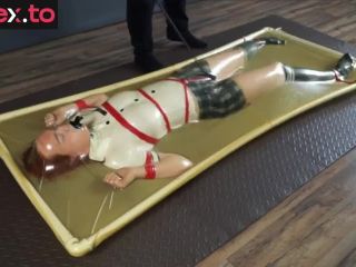 [GetFreeDays.com] Flogging and bondage of a schoolgirl in a latex vacuum bed Adult Leak January 2023-9