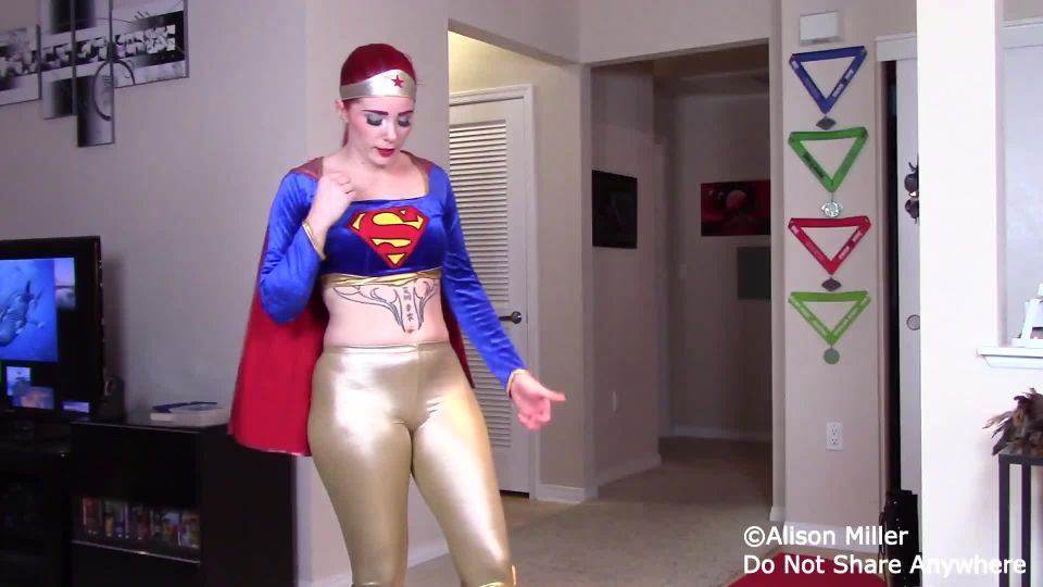 adult video clip 38 ashley fires fetish clips Supergirl Kicks Your Villain Sidekick Butt!, cum countdown on femdom porn