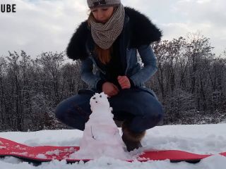 SiteRip Masturbation Sexxylorry Play And Cum In Snow SiteRip  Mix -8