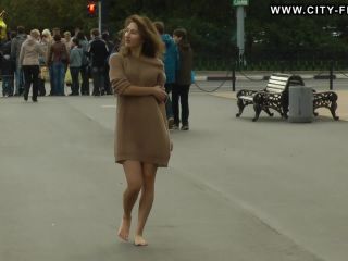 Bare Feet In The City Video - Sveta D 2011-12-26 Foot-1