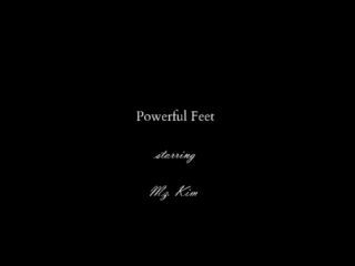 porn clip 42 Mz Kim – Powerful Feet | fetish | femdom porn big ass brunette hd-0