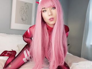 online xxx clip 26 penectomy fetish Princess Miki - My Darling Forever (Zero Two Cosplay JOI), 1080p on pov-3