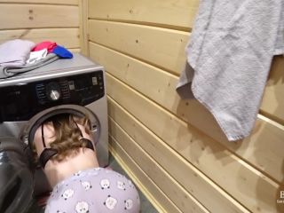 free porn clip 36 BellaMurr aka Anny Walker - Sexy Babe Stuck In The Washing Machine And Fucked  on hot babes ebony fetish porn-0