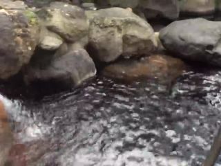 Creampie At The Open-air Hot Springs Bath. - HD720p-9