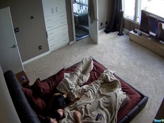 Couple fucking in spacious bedroom-0
