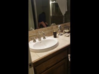 caught girlfriend masturbating in the bathroom-4