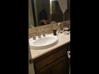 caught girlfriend masturbating in the bathroom-6