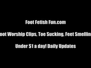 online xxx video 4 Femdom foot worshiping and toe sucking vids xxx, high heels fetish porn on feet porn -9