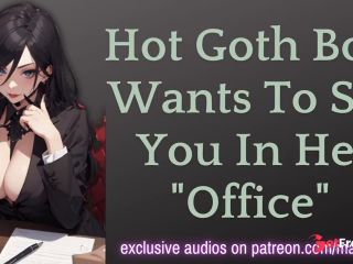 [GetFreeDays.com] Goth Boss Wants To See You In Her Office  ASMR Erotic Roleplay Porn Clip March 2023-0